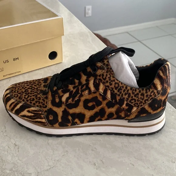 Michael Kohls NIB Leopard Sneaker-Billie Trainer - Picture 3 of 6